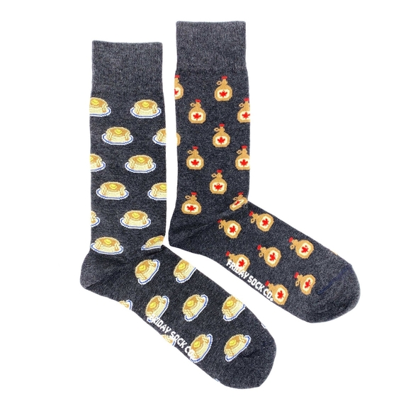 Men's Socks | Maple Syrup | Canned Socks | Mismatc - Picture 2 of 2